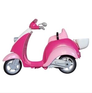 VTG 2011! Mattel Barbie Pink Motorcycle Moped Vespa  Vehicle